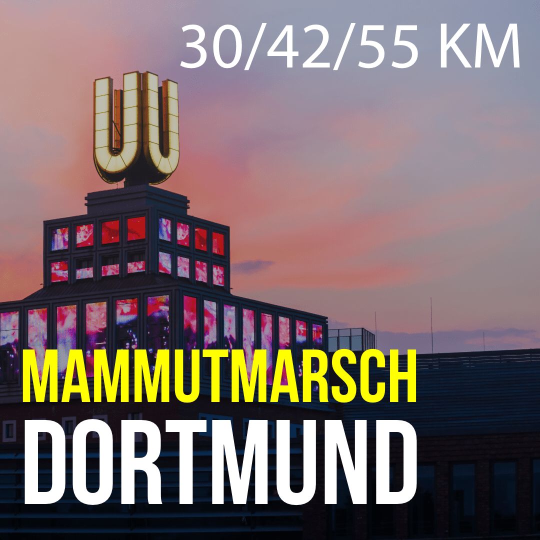  Mammutmarsch Dortmund - 30/42/55 KM - Mammutmarsch - 100 KM. 24 Stunden 