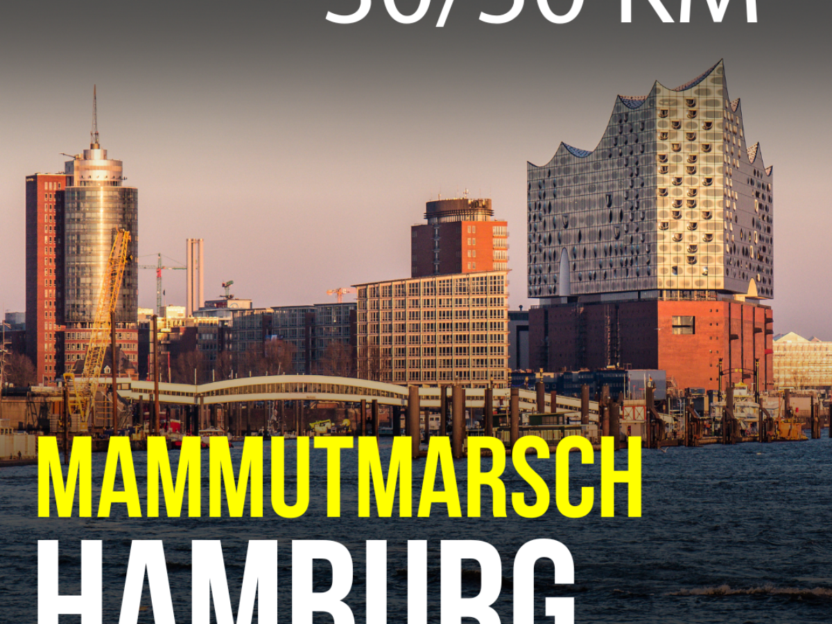 Mammutmarsch Hamburg – km in der Hansestadt meistern
