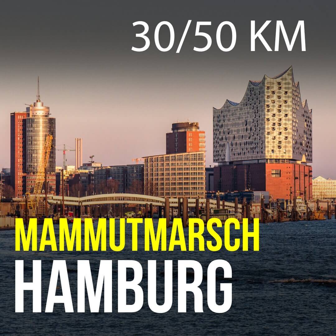 Mammutmarsch Hamburg - 30/50 KM