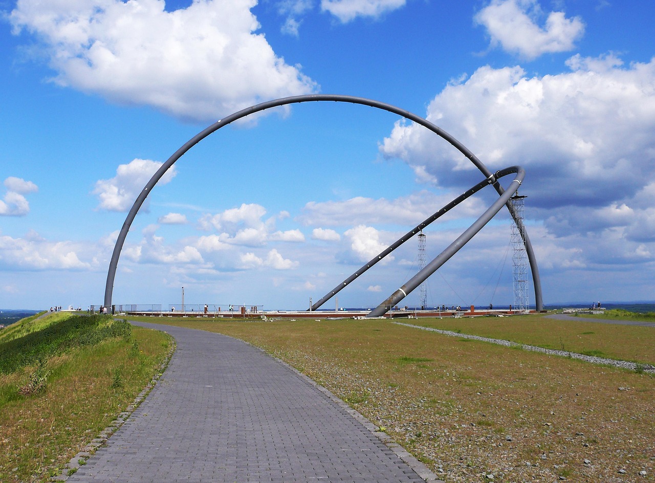 Wahrzeichen/Halde im Ruhrgebiet: Ideale Region zum Wandern