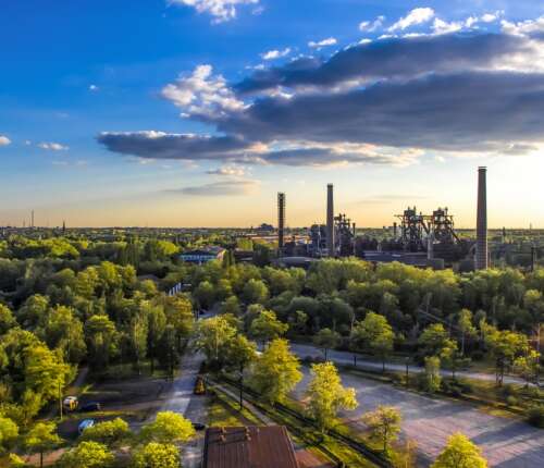 Landschaftspark Duisburg Nord: Idealer Ort zum Wandern im Ruhrgebiet