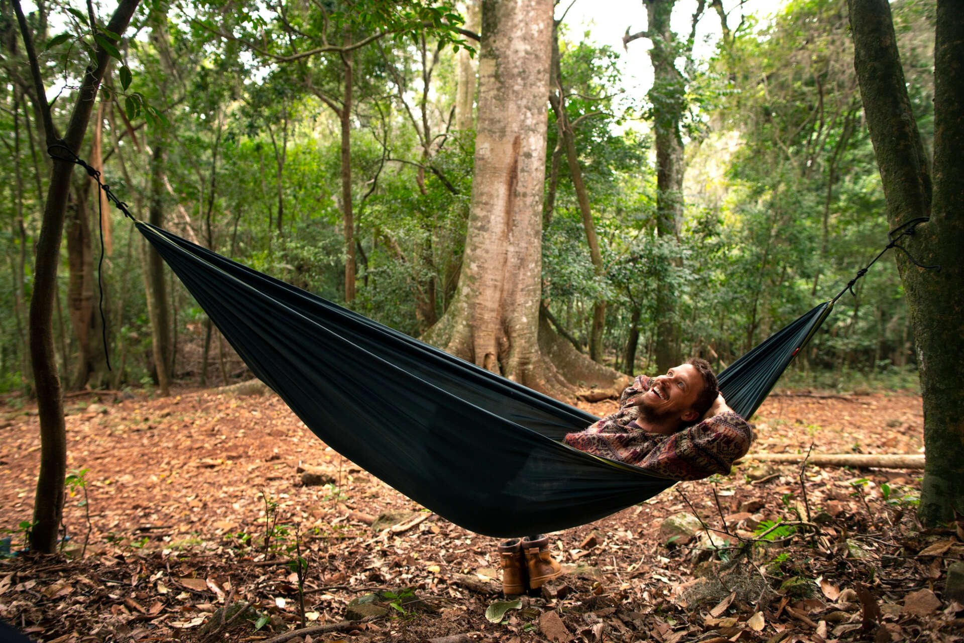 Wander-Gadget: Eine Outdoor-Hängematte zum Biwakieren