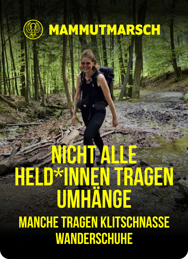 Teaserbild: Carleen hat beim Mammutmarsch Essen eine Familie aus dem Baldeneysee gerettet.