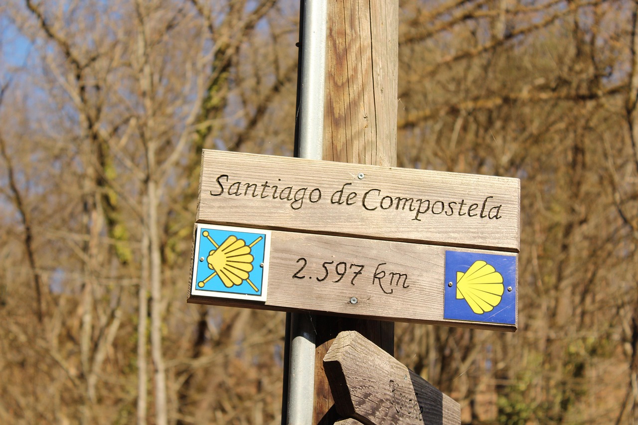 Santiago de Compostela: Ein Wegweiser für Pilgerer.