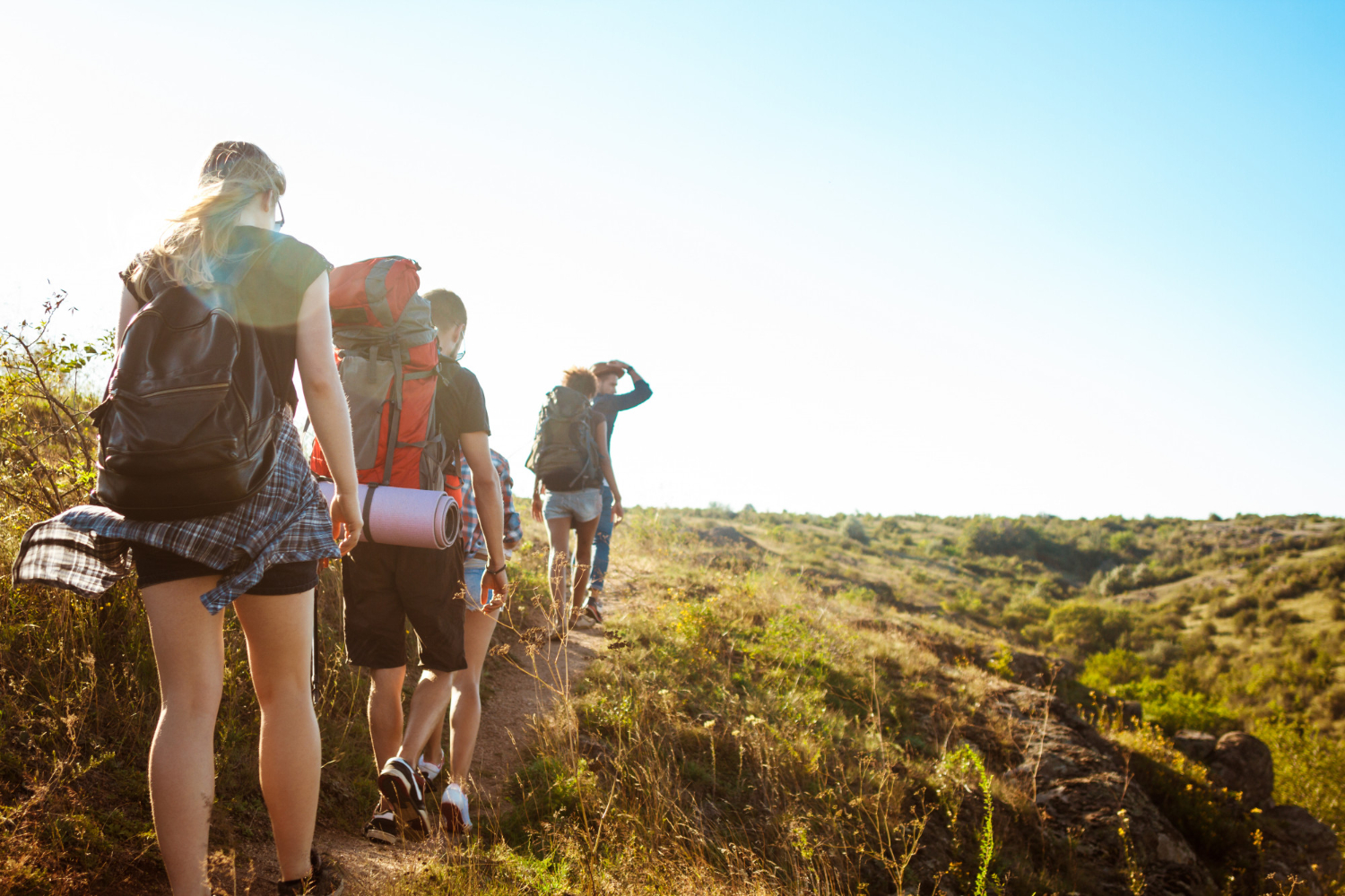 Gemeinsam unterwegs in Single-Wandergruppen: Eine gute Gelegenheit, Kontakte zu knüpfen.