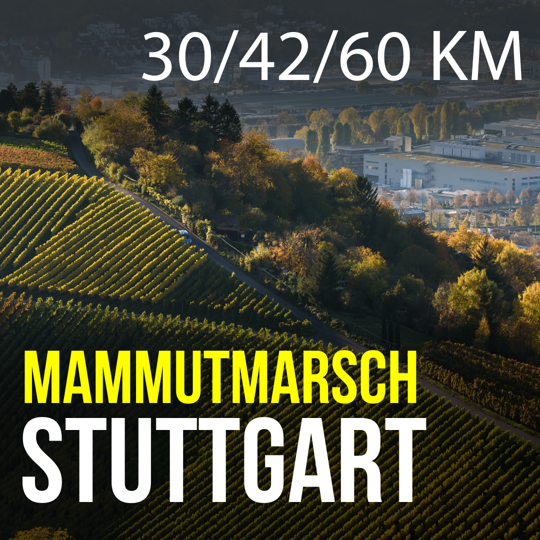 Mammutmarsch Stuttgart - 30/42/60 KM