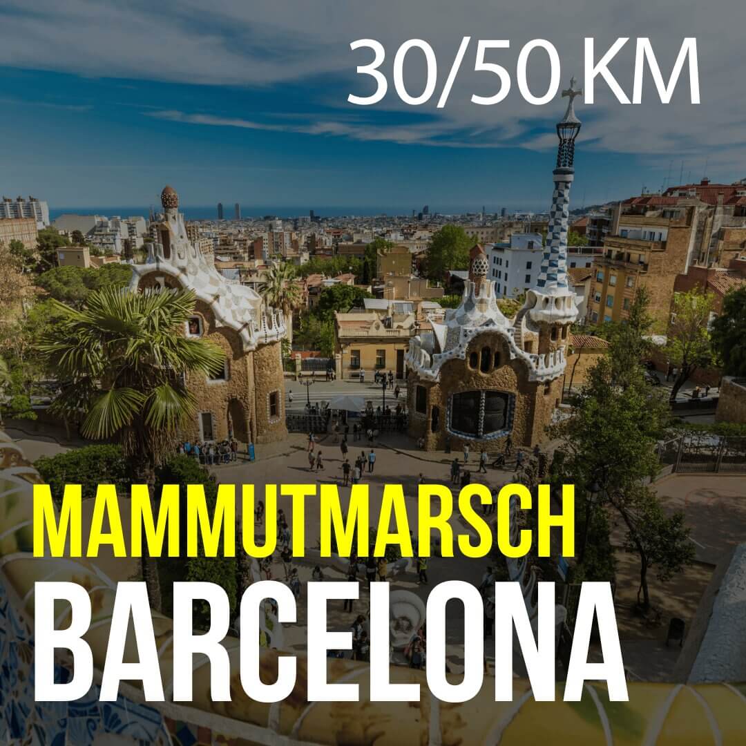 Mammutmarsch Barcelona - 30/50 KM