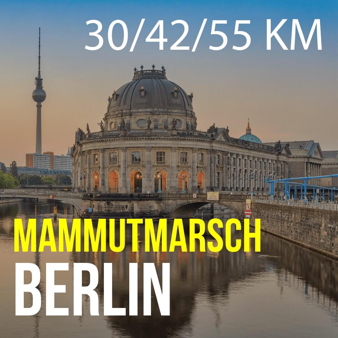 Mammutmarsch Berlin - 30/42/55 KM