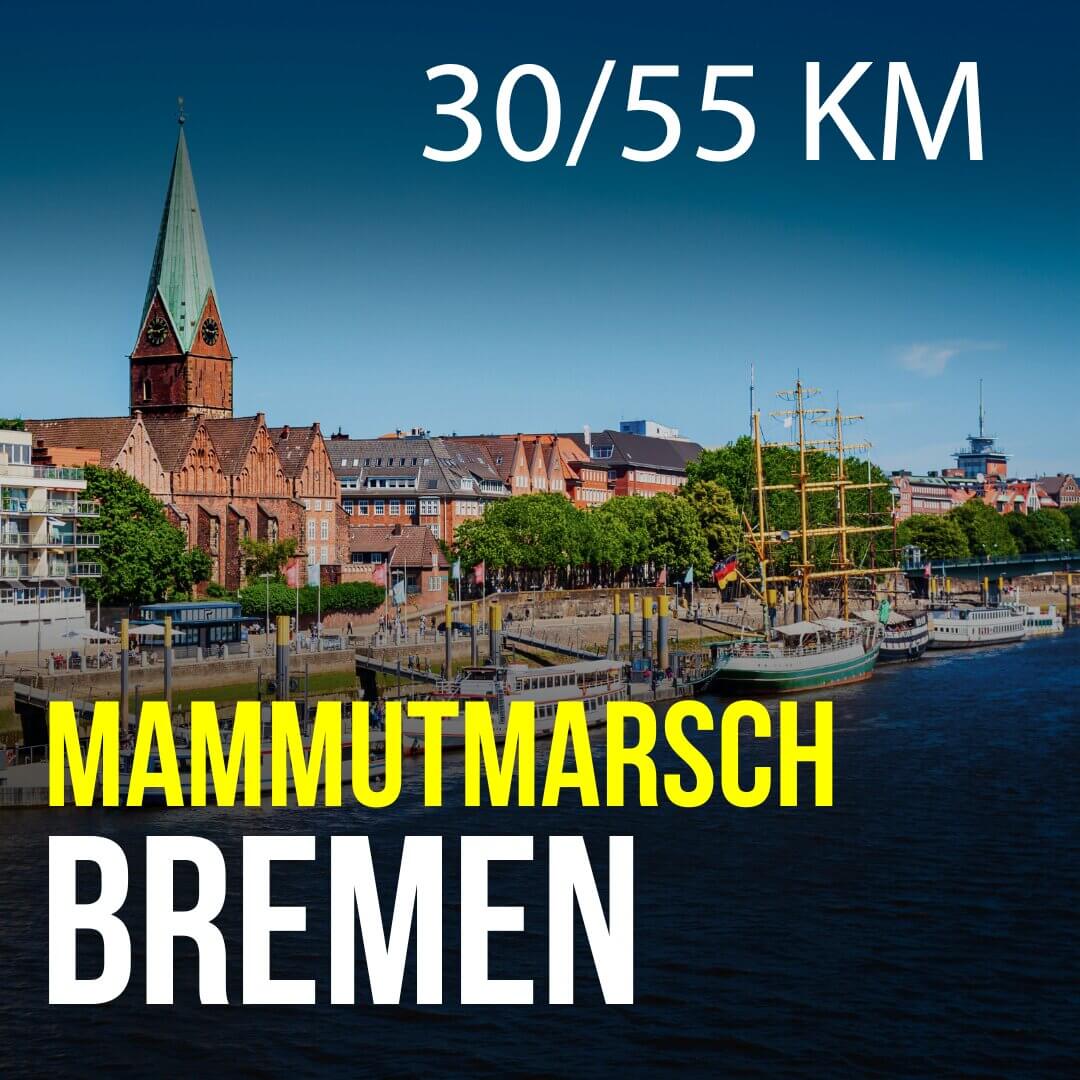 Mammutmarsch Bremen - 30/55 KM