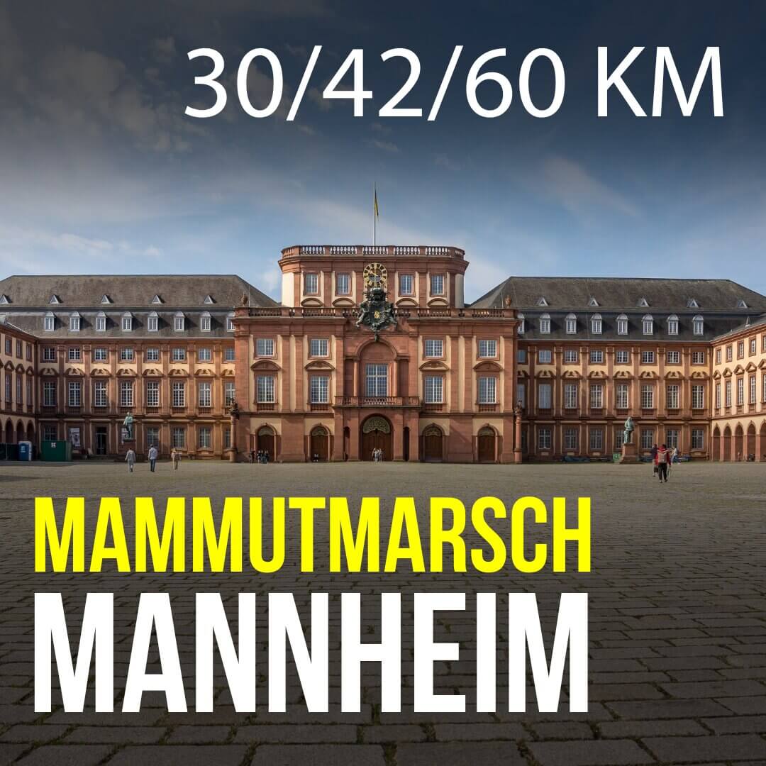 Mammutmarsch Mannheim - 30/42/60 KM