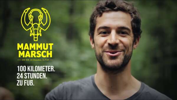 Mammutmarsch – 100 KM. 24 Stunden. Zu Fuß.