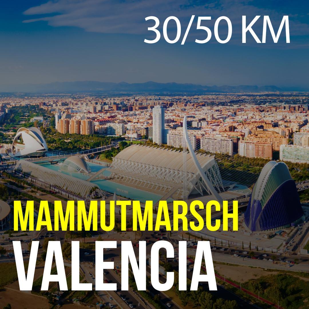 Mammutmarsch Valencia - 30/50 KM