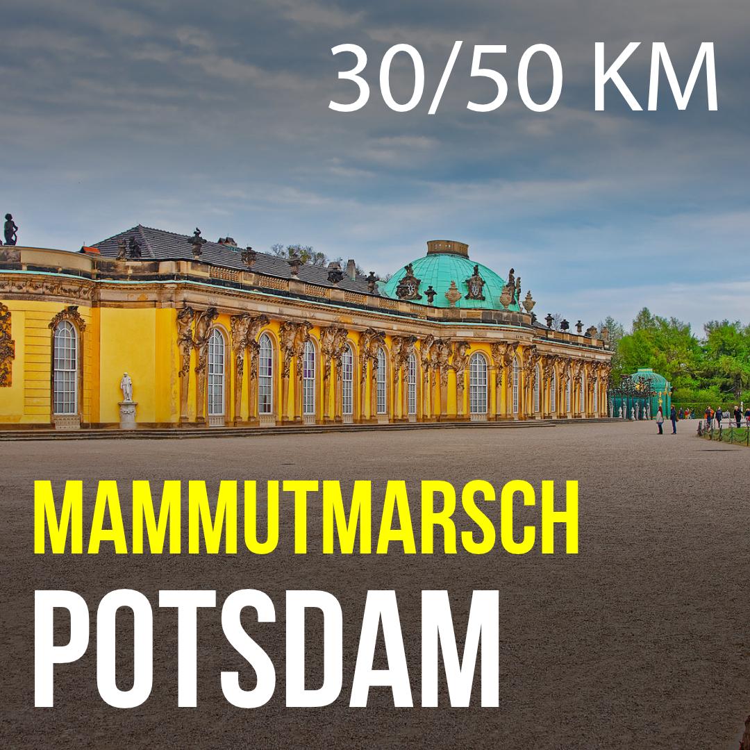 Mammutmarsch Potsdam - 30/50 KM
